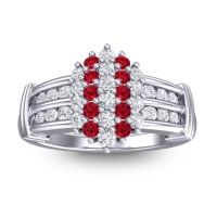 Statement Pave Chattra Ring