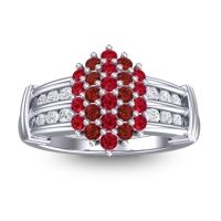Statement Pave Chattra Ring