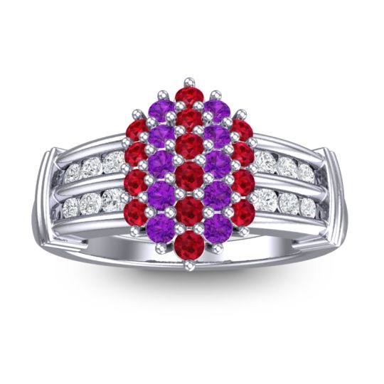 Statement Pave Chattra Ring