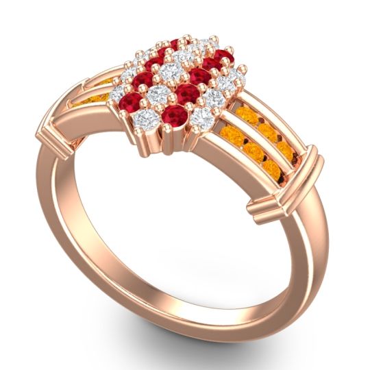 Statement Pave Chattra Ring