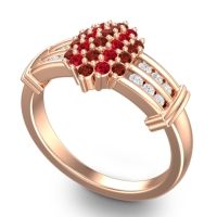 Statement Pave Chattra Ring