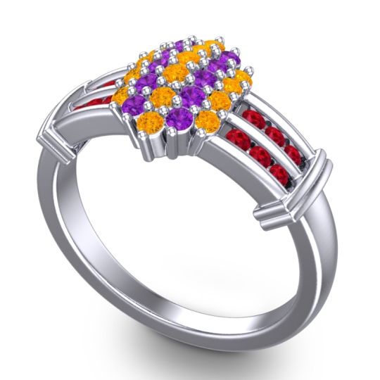 Statement Pave Chattra Ring