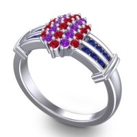 Statement Pave Chattra Ring