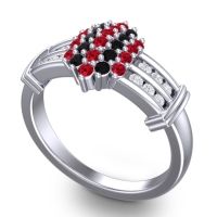 Statement Pave Chattra Ring