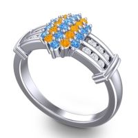 Statement Pave Chattra Ring