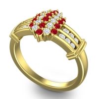 Statement Pave Chattra Ring