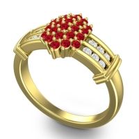 Statement Pave Chattra Ring