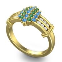 Statement Pave Chattra Ring