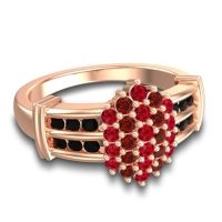 Statement Pave Chattra Ring