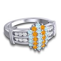 Statement Pave Chattra Ring