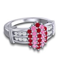 Statement Pave Chattra Ring