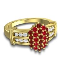 Statement Pave Chattra Ring