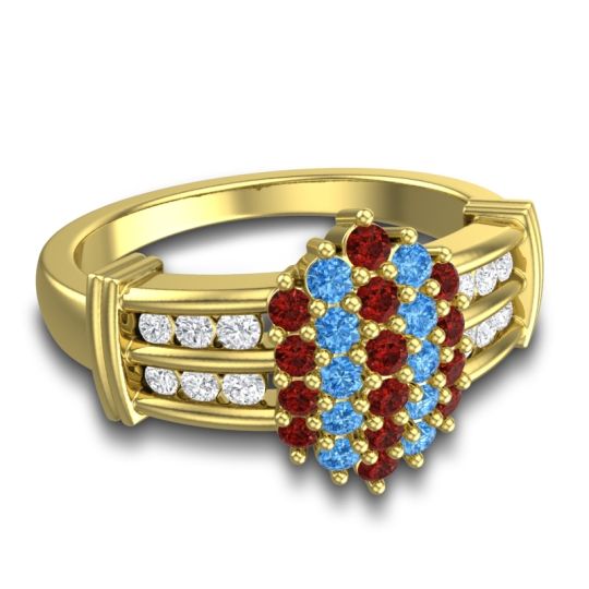 Statement Pave Chattra Ring