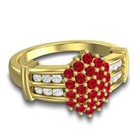 Statement Pave Chattra Ring