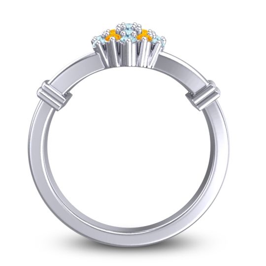 Statement Pave Chattra Ring