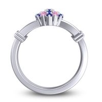 Statement Pave Chattra Ring