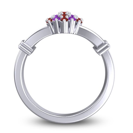 Statement Pave Chattra Ring