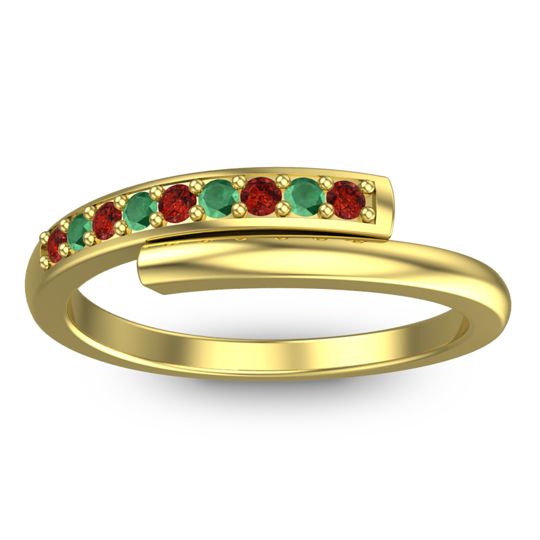 Petite Pave Eka Ring