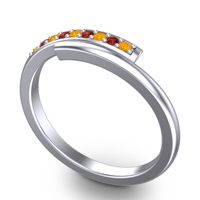 Petite Pave Eka Ring