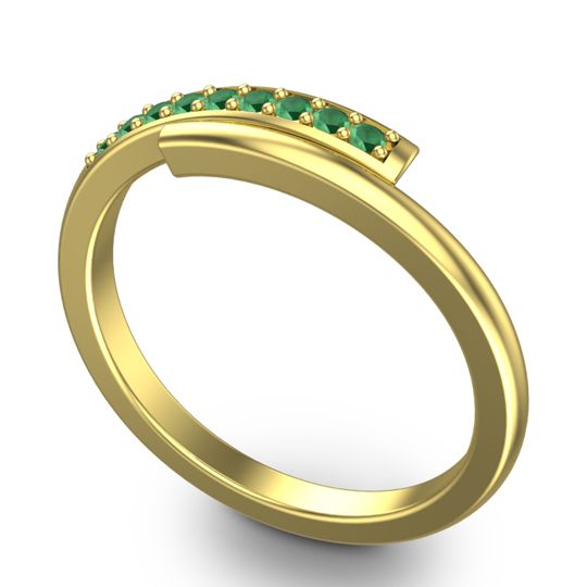 Petite Pave Eka Ring