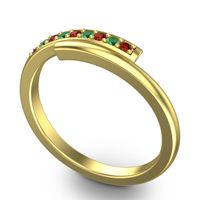 Petite Pave Eka Ring