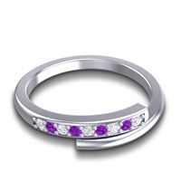 Petite Pave Eka Ring