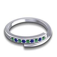 Petite Pave Eka Ring