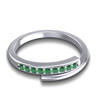 Petite Pave Eka Ring