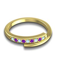 Petite Pave Eka Ring