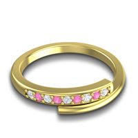 Petite Pave Eka Ring