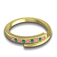 Petite Pave Eka Ring