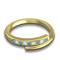 Petite Pave Eka Ring