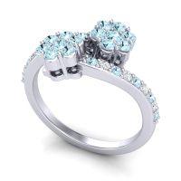 Statement Floral Pave Kusumoda Ring