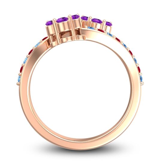 Statement Floral Pave Kusumoda Ring