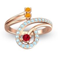 Statement Pave Parusa Ring