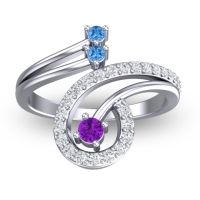 Statement Pave Parusa Ring