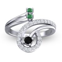 Statement Pave Parusa Ring