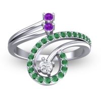 Statement Pave Parusa Ring