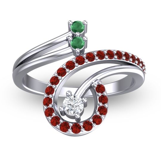 Statement Pave Parusa Ring