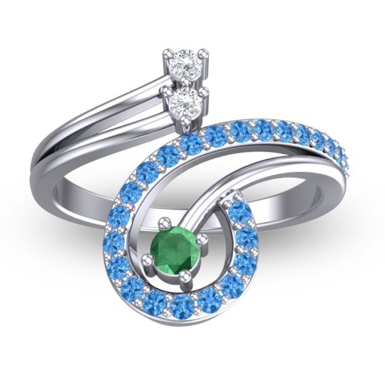 Statement Pave Parusa Ring