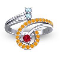 Statement Pave Parusa Ring