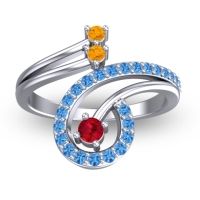 Statement Pave Parusa Ring