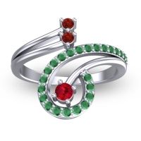 Statement Pave Parusa Ring