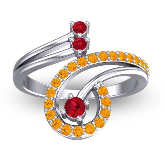 Statement Pave Parusa Ring