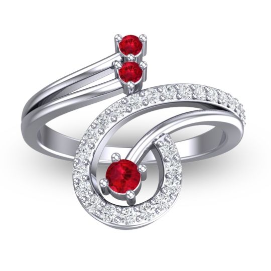 Statement Pave Parusa Ring