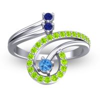 Statement Pave Parusa Ring