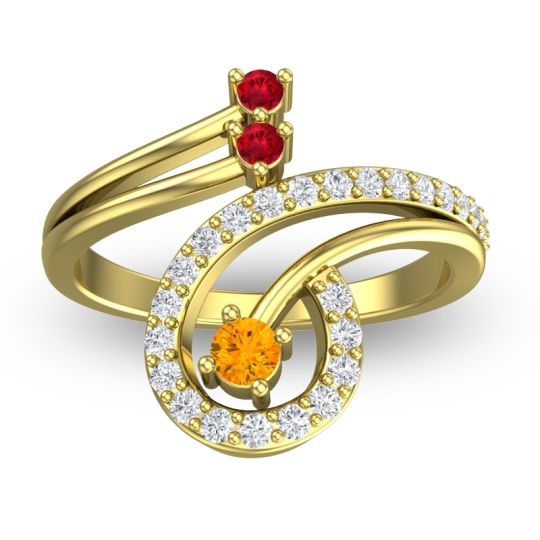 Statement Pave Parusa Ring