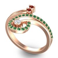 Statement Pave Parusa Ring