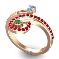 Statement Pave Parusa Ring