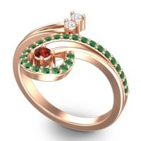 Statement Pave Parusa Ring